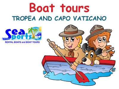 Boat tours Tropea and Capo Vaticano