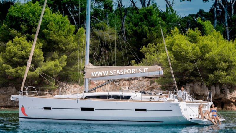 Rental Sailing boat from Tropea