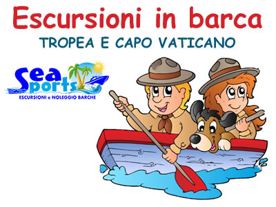 Escursioni in barca a Tropea – Capo Vaticano